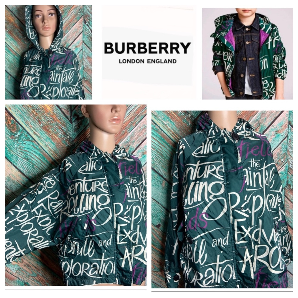 Burberry 2015 Runway Christopher Bailey Exploration Print Kids Or Woman’s Small